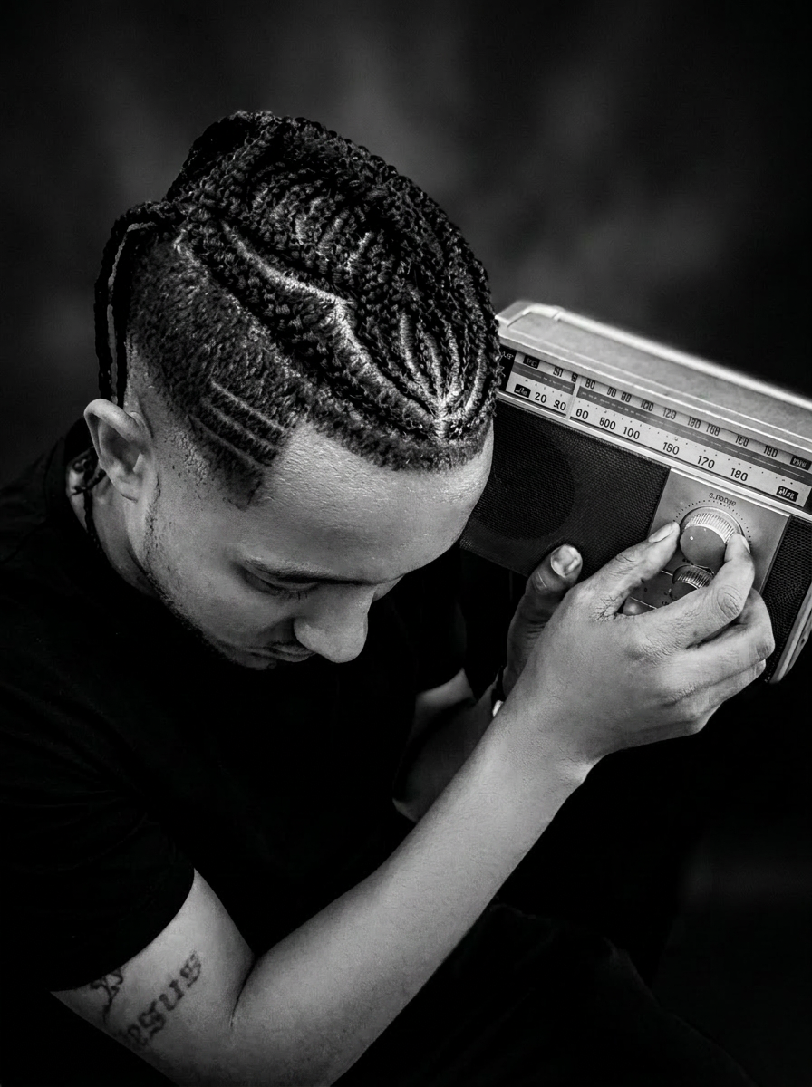 Intricate braiding artistry