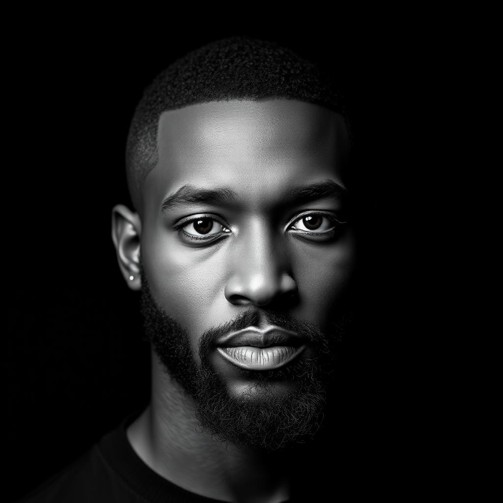 Man with clean precision fade